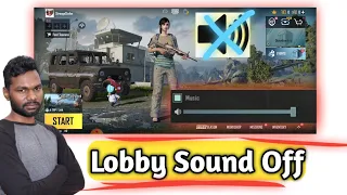 How To Turn Off Pubg Lobby Sound 2022 Hindi | BGMI Lobby Sound Kaise Band Kare 2022