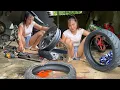 Download Lagu genius girl tire repair