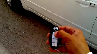 طريقة ايقاف وتشغيل الإنذار مع فتح وإقفال الأبواب 