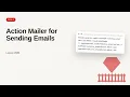 Ruby on Rails - Web development basic Series Action Mailer for Sending Emails