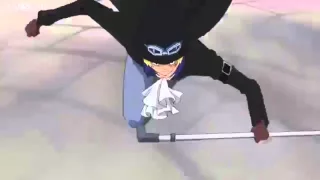 ون بيس سابو ينقذ لوفي من الموت 