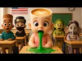 Download Lagu 🤯 🌽 BALLERINA Eats MYSTERY Corn... Entire School in PANIC🚨  Rescue Countdown! 🚑AI ANIMATION VIDEOS💥