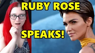 Former Batwoman Ruby Rose Breaks Silence