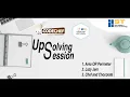 Up-solving Session for Codechef Problems AREAPERI TALAZY CHCHCL by Sarika Purohit