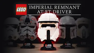 LEGO Star Wars Imperial Remnant AT-RT Driver Helmet REVIEW | Set 75458