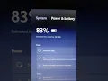 How to change automatically battery saving setting #shorts #viral #computerscience #dell #settings
