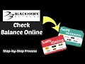 How to check gift card balance online Blackhawnk card balance check Omnicards
