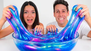 SLIME CHALLENGE ASSURDA DENTRO CASA ME CONTRO TE!