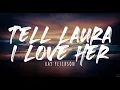 Ray Peterson - Tell Laura I Love Her (RCA 1960) (Lyrics)