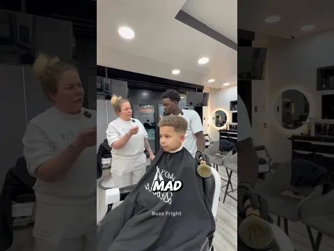His New Haircut Made Mom Furious 💇🏻😱 #shorts #trending #jaidmeal #viralvideo #haircut #shortvideo