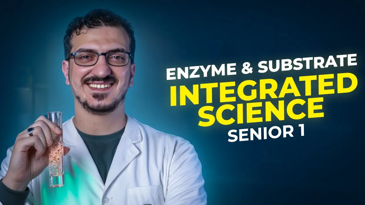 Enzyme - Substrate شرح | Homework 5 | Integrated Science علوم متكاملة لغات ♥️