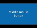 JavaScript How to check if the middle mouse button has been pressed
