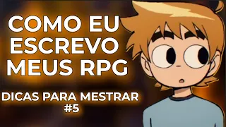 COMO ESCREVER RPG DE MESA (em estilo ordem paranormal) •Dicas para mestrar #5