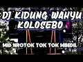 DJ KIDUNG WAHYU KOLOSEBO CEK SOUND BASS GLER TERBARU 2024