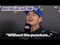 Max Verstappen Talking about His Puncture in Pit lane to P3 Maxterclass | Brazil GP 2025