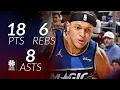 Paolo Banchero 18 pts 6 rebs 8 asts vs Pistons 2026 PO G2