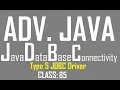 85 Advanced Java Tutorial Type 5 JDBC Driver Java Database Connectivity adv java