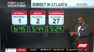 Your sunrise and sunsets are about to change