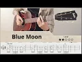 Download Lagu 【TAB】Blue Moon | Fingerstyle Jazz Guitar | ソロギター