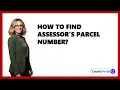How To Find Assessor s Parcel Number