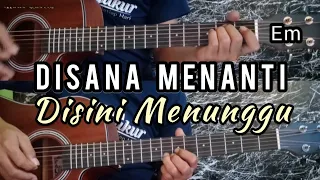 Download UKS - Disana Menanti Disini Menunggu | Gitar Cover ( Instrumen ) Lirik Chord MP3