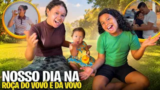 VLOG do nosso FINAL de SEMANA na CASA da VOVÓ‼️ FAMÍLIA toda REUNIDA🤎