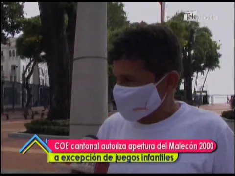 COE cantonal autoriza apertura del Malecón 2000 a excepción de juegos infantiles