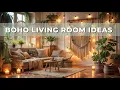 Boho Living Room Ideas Stunning Cozy Bohemian Decor Inspiration