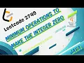 2749 Minimum Operations to Make the Integer Zero Leetcode Java POTD