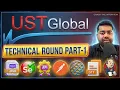 Crack UST Global Automation Testing Interview in One Shot Real Questions Answers 2026