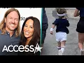 Joanna Gaines Chip Gaines Son Crew Adorably Runs Alongside Dad