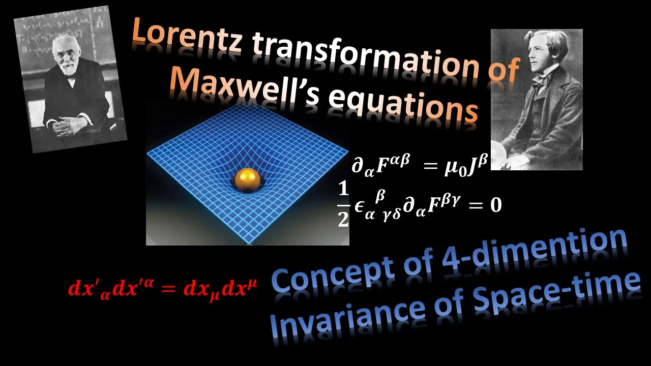 Invariance of Maxwell's equation under Lorentz transformation and validity of Space-time