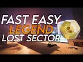 Today s LEGENDARY Lost Sector is ABSOLUTELY AMAZING FAST EASY Solo EXOTIC Farm Destiny 2