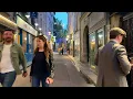 PARIS WALKING TOUR — France Evening Tour with Captions [4K/60fps]