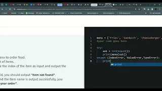 27 finally else Python Intermediate Sololearn