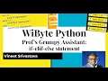5 Prof s Grumpy Assistant if-elif-else statement
