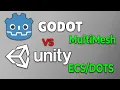 Comparing Game Engine Performance Godot MultiMesh vs Unity ECS