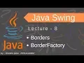 Java Swing Borders Lecture 8
