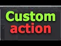 Custom action Make folder from selected tracks