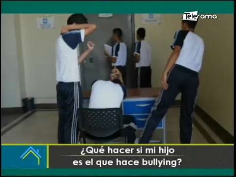 ¿Qué hacer si mi hijo es el que hace Bullying?