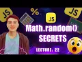 JavaScript Math Methods Explained random max min pow sqrt PI
