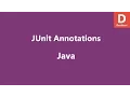 Java JUnit Annotation Example
