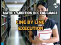 Matrix Addition in C Language
