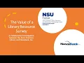 The Value of a Library Resource Survey - A Case Study