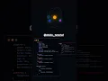 Atom Animation HTML CSS JS