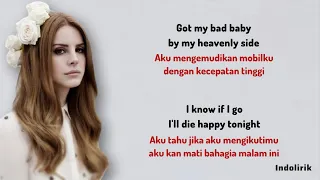 lana del rey summertime sadness lirik terjemahan