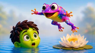Can You Move Like the Animals? 🐸🦘 | Fun Kids Song by Doggy Doggy Cartoons