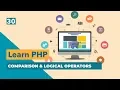 Comparison and Logical operators Part 1 in PHP