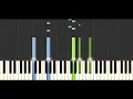Chilly Gonzales - Knight Moves (Live Ver. Short Edit)【Synthesia】
