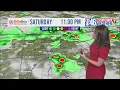 Molly McCollum tracks weekend storms